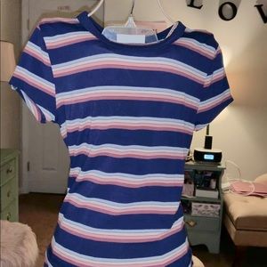 Striped colorful shirt